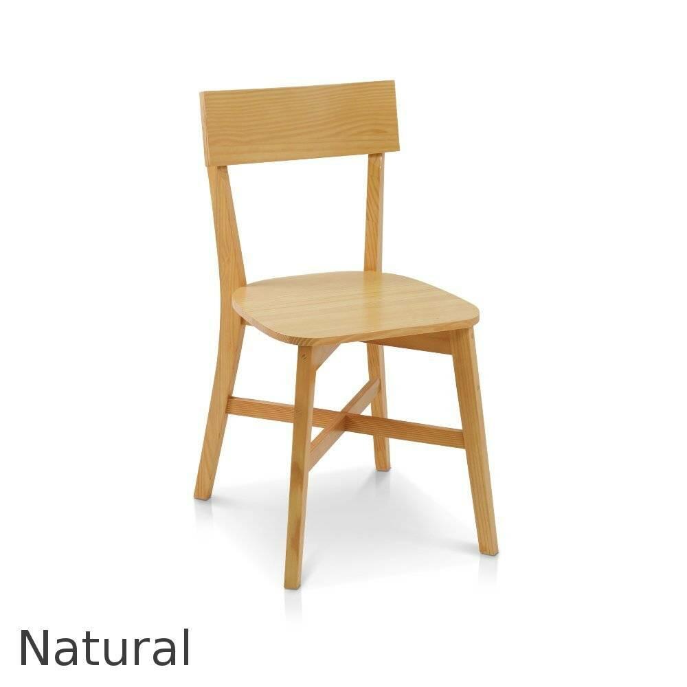 Cadeira colorida de madeira Bell